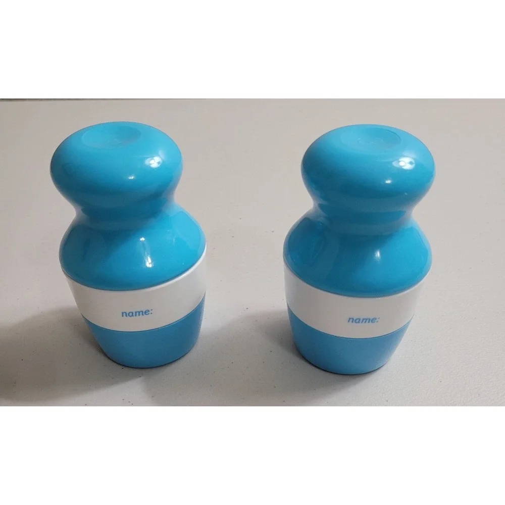 Solar Buddies Sunscreen Applicator Set of 2 Kids Blue 100ml Refillable Mess Free